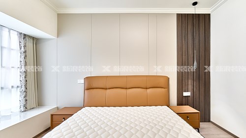 來抄作業(yè)！多功能主臥滿墻衣柜設(shè)計實景|長沙全屋整裝